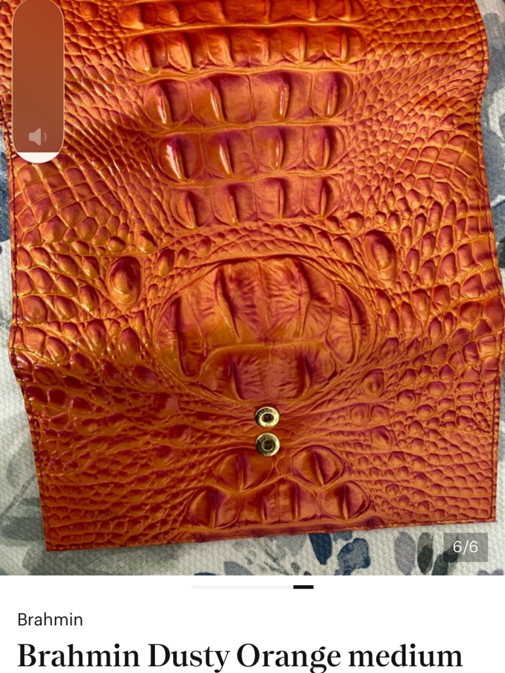 Brahmin med Duxbury with wallet. - Picture 6 of 6
